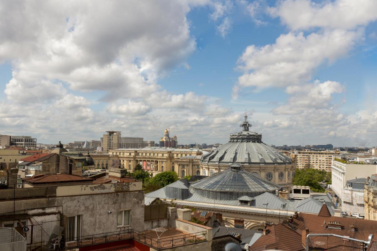 Metropole Apartments Panoramic Ateneum Boekarest Buitenkant foto